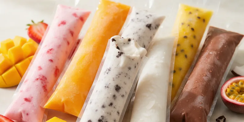 Bolis de varios sabores